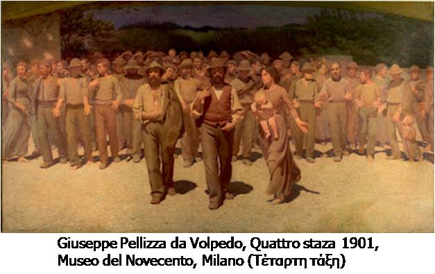 L Giuseppe Pellizza da Volpedo Quatro staza 1901Museo del Novecento Milano